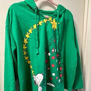 Christmas Snoopy Hoodie by Peanuts Hybrid